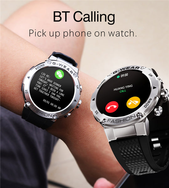 New Super Long Standby Bluetooth Sport Waterproof Fitness Tracker Smartwatch For Android iOS