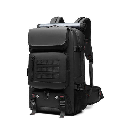 New 17 Inch Large Capacity Mountaineer Water-Repellent Outdoor Travels Backpack W/ Shoe Compartment USB Port