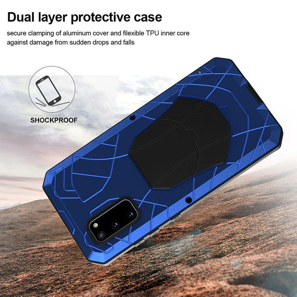 New Protective Aluminum Metallic Bumper Cover Case For Galaxy 21 20 Note 20 Series