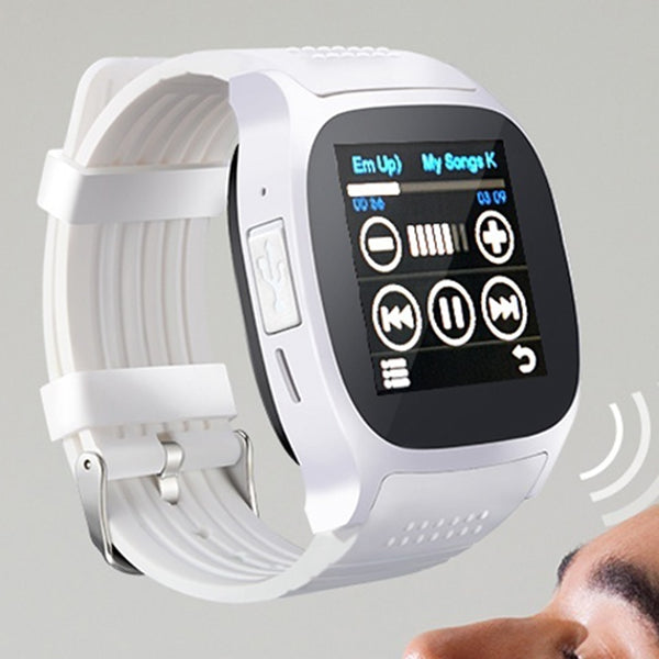 New 1.58 Inch Compact Fitness Tracker Smart Watch With LCD Touch Screen For Android IOS