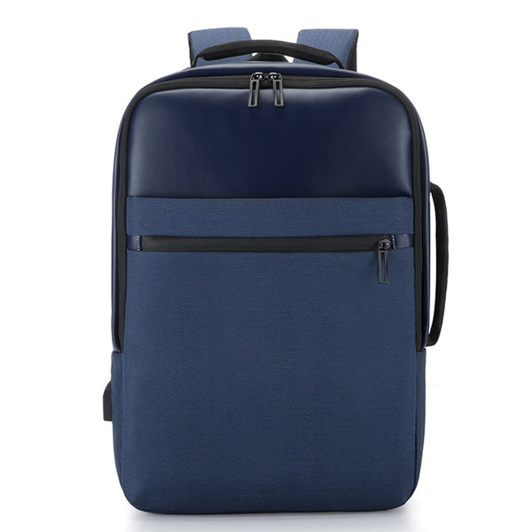 New 15.6 Inch Water-Repellent Large Capacity Oxford Laptop Backpack With USB Port For Travel School Business