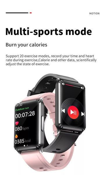 New HD Multisport Lightweight Fitness Tracker Bracelet Smart Watch For Android IOS