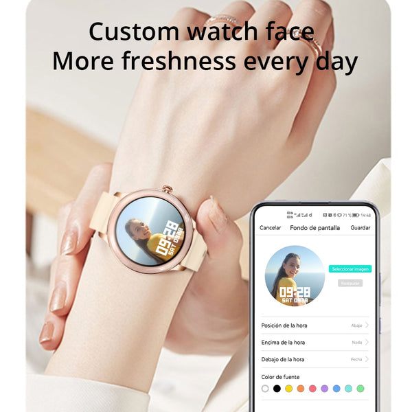 New Multisport Women's Fitness Tracker Lightweight Smart Watch For Android IOS