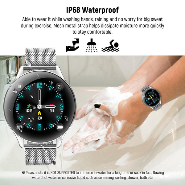New Ultra Slim Fitness Tracker Multisport Smart Watch Bracelet For Android IOS