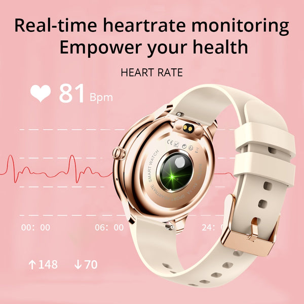 New Multisport Women's Fitness Tracker Lightweight Smart Watch For Android IOS