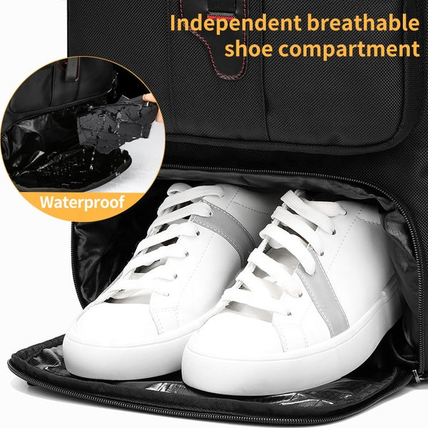 New Large Capacity Multifunctional Rugged Outdoor Mountaineering Backpack With Shoe Compartment