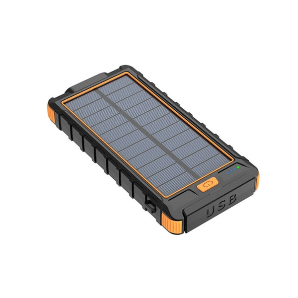 New Large Capacity 80000mAh Outdoor Solar Power Bank External Charger With Flashlight For Travel Camping