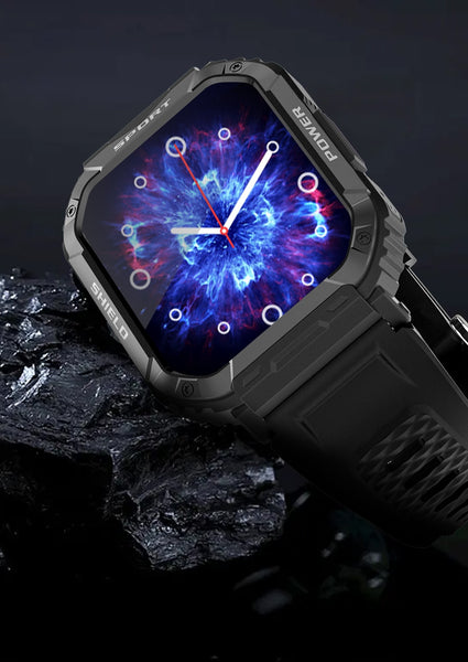 New Impact-Resistant Outdoor Multisport Fitness Tracker Smart Watch For Android IOS