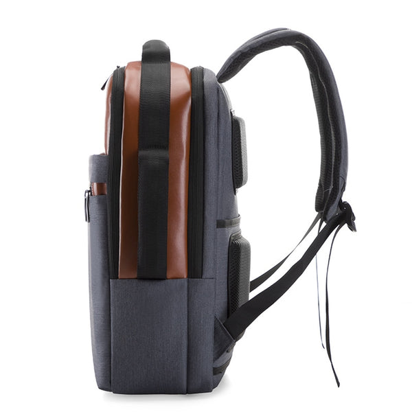 New 15.6 Inch Water-Repellent Large Capacity Oxford Laptop Backpack With USB Port For Travel School Business