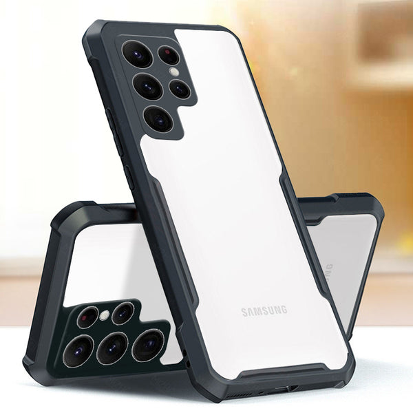 New Transparent Acrylic Protective Coque Cover Case For Samsung Galaxy S22 Series