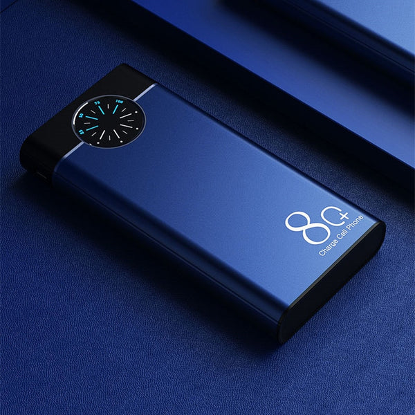 New Ultra Compact 80000mAh Power Bank External Battery Charger With Flashlight Compass For Travel Camping