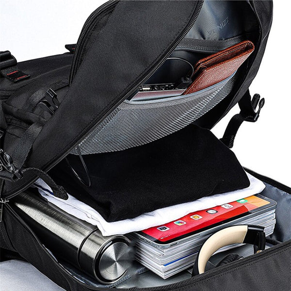 New Large Capacity Multifunctional Mountaineering Hiking Laptop Backpack With USB Port Shoe Compartment