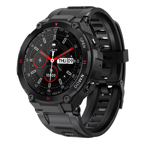 New Rugged Outdoor Sports Fitness Tracker Bluetooth Smart Watch For Android IOS