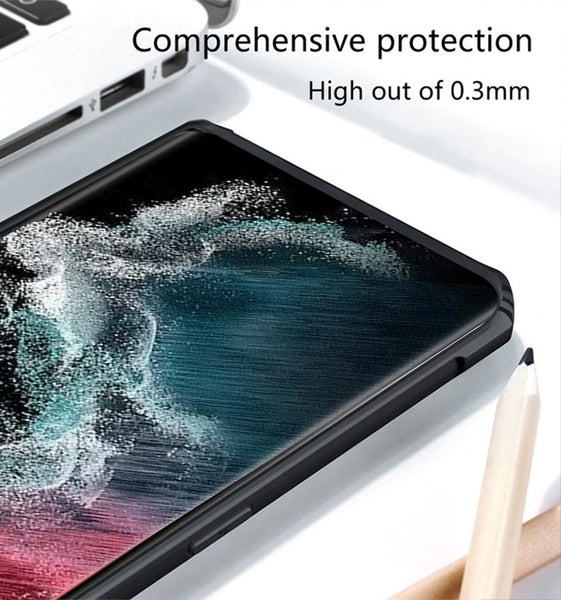New Transparent Acrylic Protective Coque Cover Case For Samsung Galaxy S22 Series