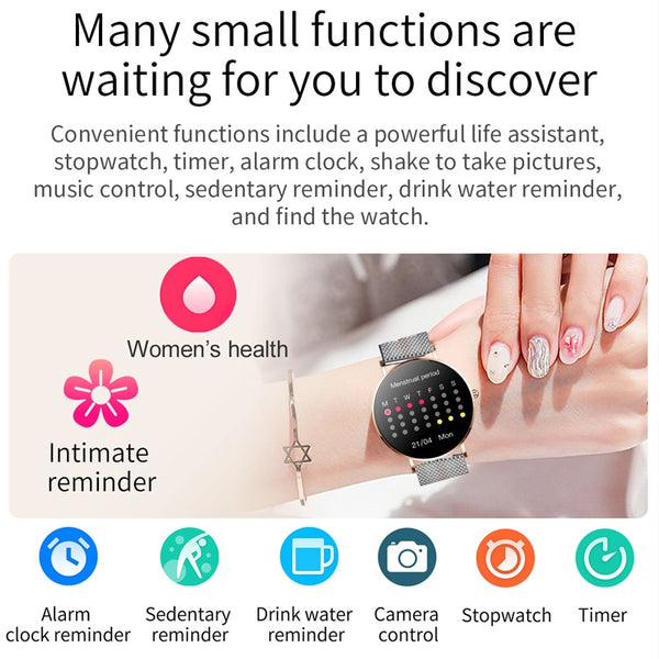 New Ultra Thin Luxury Fitness Tracker Sport Smart Watch For Android IOS