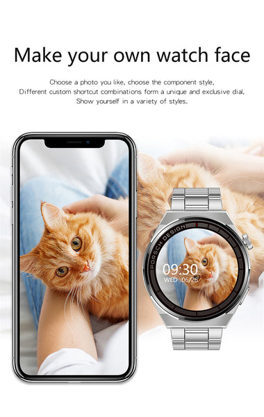 New IP68 Water-Resistant Fitness Tracker Sports Smart Watch With Long Standby