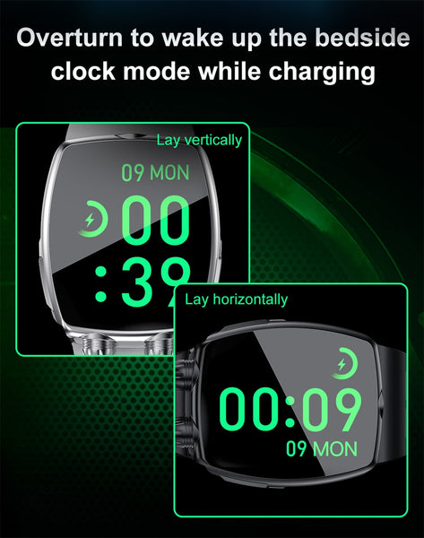 New IP68 Water-Resistant Outdoors Sport Fitness Tracker Smartwatch With Large 1.8 Inch HD Display