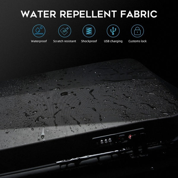 New 15.6 Inch Ultra Slim Hard Shell Anti-Theft Backpack Business Travel Laptop Bag With USB Port
