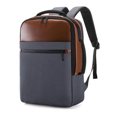 New 15.6 Inch Water-Repellent Large Capacity Oxford Laptop Backpack With USB Port For Travel School Business