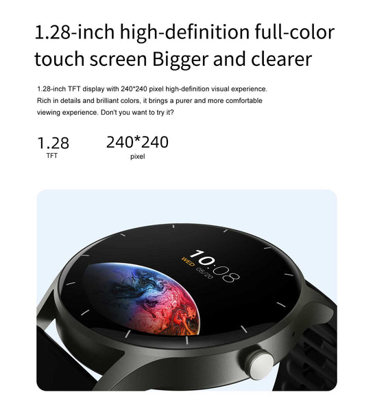 New IP67 Water Resistant Fitness Tracker Sport Smart Watch For Android IOS