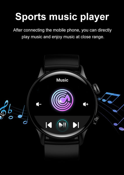 New IP68 Water-Resistant Fitness Tracker Bluetooth Men's Sports Smart Watch For Android IOS