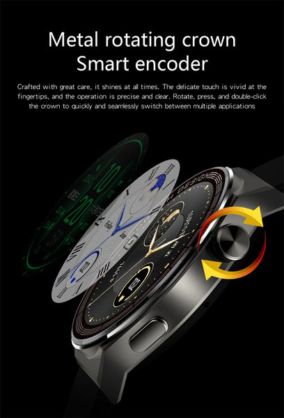 New IP68 Water-Resistant Fitness Tracker Sports Smart Watch With Long Standby