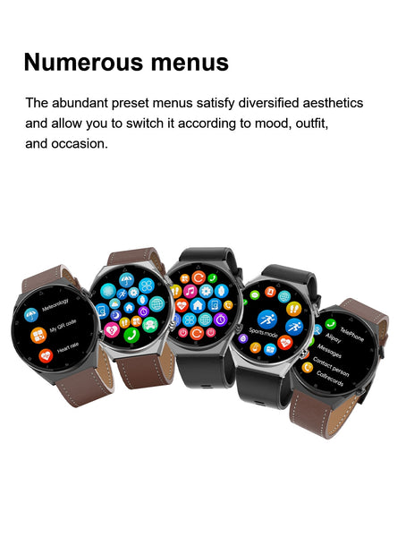 New IP68 Water-Resistant Fitness Tracker Bluetooth Sports Smart Watch For Android IOS
