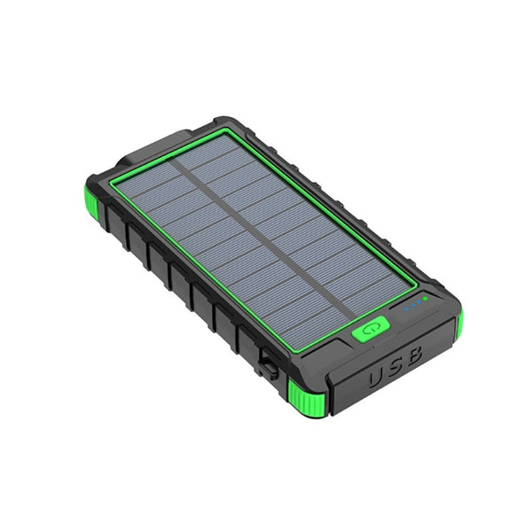 New Large Capacity 80000mAh Outdoor Solar Power Bank External Charger With Flashlight For Travel Camping