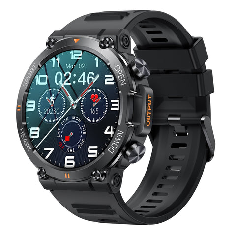 New Multisport Outdoor Fitness Tracker Sports Smart Watch With HD Touch Screen Bluetooth Calling