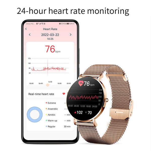 New Ultra Thin Luxury Fitness Tracker Sport Smart Watch For Android IOS