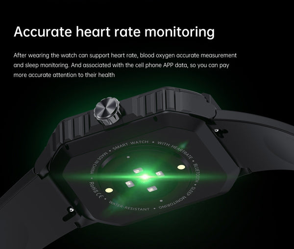 New 1.8 Inch Screen Multisport Intelligent Fitness Tracker Smart Watch For Android IOS