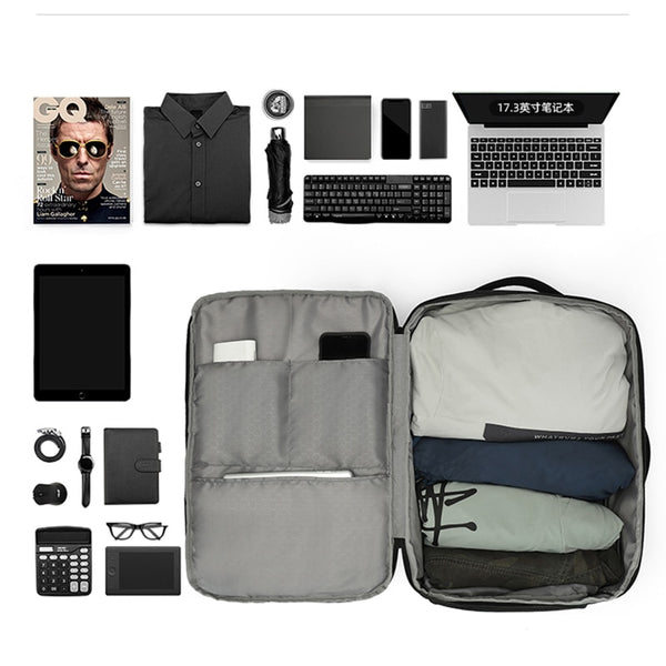 New Large Capacity Multifunctional Water-Resistant Unisex Backpack Laptop Bag Luggage For Business Travel