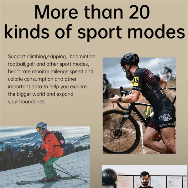 New Military-Styled Outdoor Rugged Bluetooth Sports Fitness Tracker Smartwatch For Android IOS
