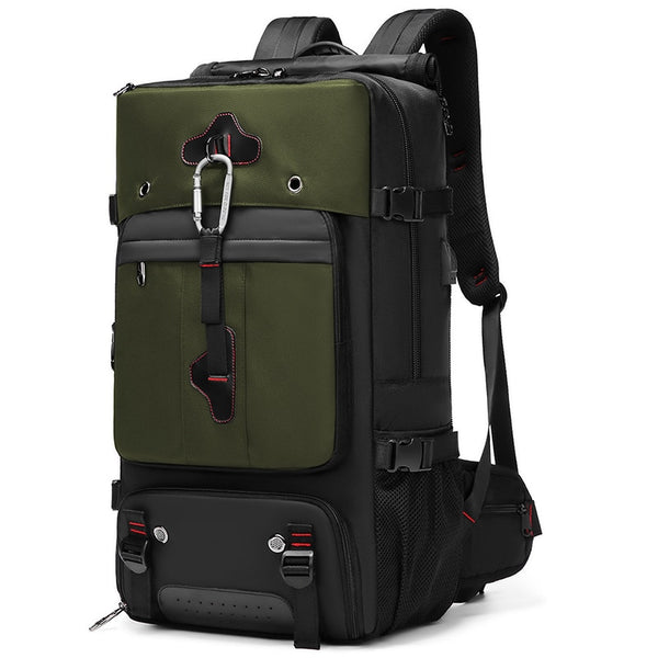 New Large Capacity Multifunctional Rugged Outdoor Mountaineering Backpack With Shoe Compartment