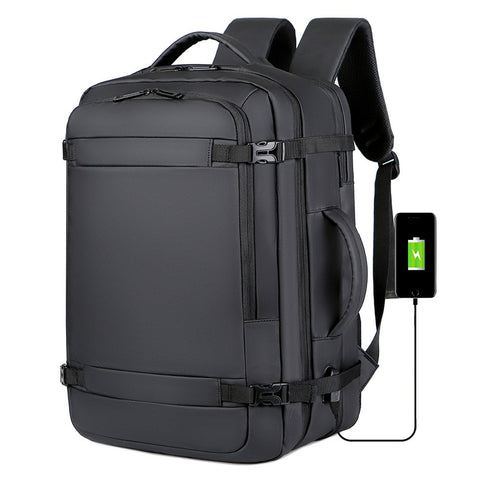 New Large Capacity Multifunctional Business Travel Water-Resistant Backpack Laptop Bag With USB Port
