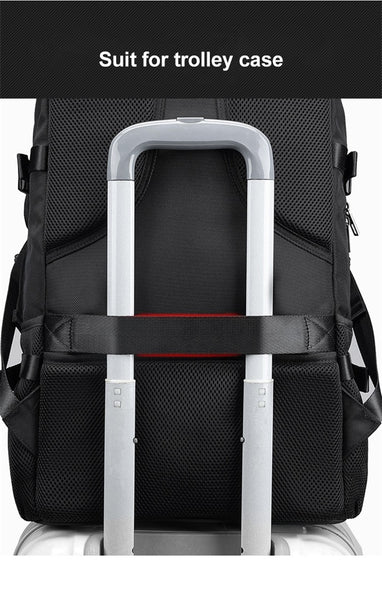 New Large Capacity Multifunctional Mountaineering Hiking Laptop Backpack With USB Port Shoe Compartment