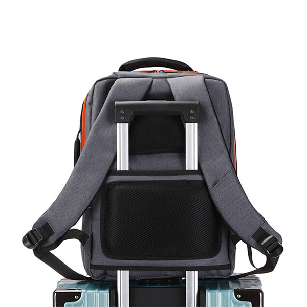 New 15.6 Inch Water-Repellent Large Capacity Oxford Laptop Backpack With USB Port For Travel School Business