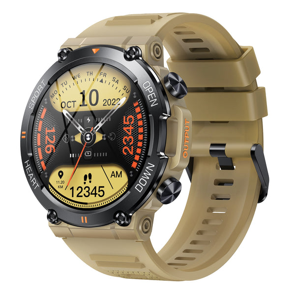 New Multisport Outdoor Fitness Tracker Sports Smart Watch With HD Touch Screen Bluetooth Calling