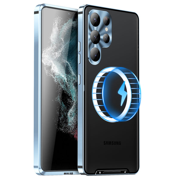 New Ultra Thin Metallic Alloy Protective Cover Case Bumper For Samsung Galaxy S23 S22 S21 Plus Ultra Series