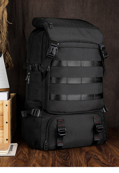 New Large Capacity Multifunctional Mountaineering Hiking Laptop Backpack With USB Port Shoe Compartment