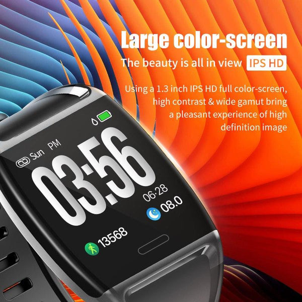 New 1.3'' IPS HD Screen Smartwatch Heart Rate Blood Pressure Oxygen Monitor Stopwatch Multi-Sport Smart Watch For Android iOS