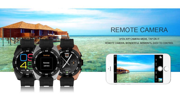 New Adventurer's Alloy Bluetooth Sport Smart Watch with Heart Rate Monitor Pedometer Fitness Tracker SMS Call Reminder.