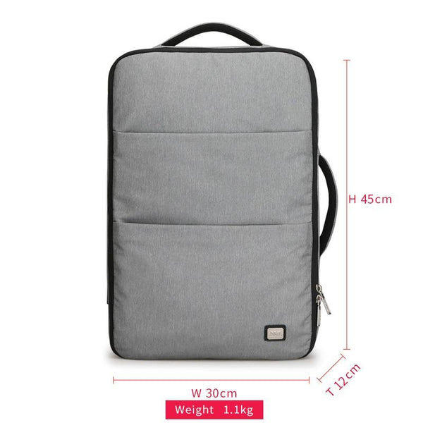 New Hybrid Huge Capacity Water-Resistant USB Design 15 Inch Laptop Backpack Short Trip Travel Bag