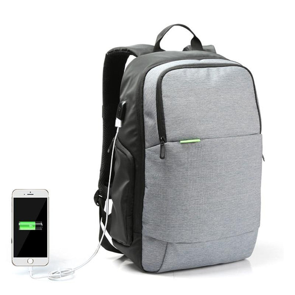 New Adventurer's External USB Charge Anti-Theft 15.6 Inch Laptop Notebook Computer Backpack Bag