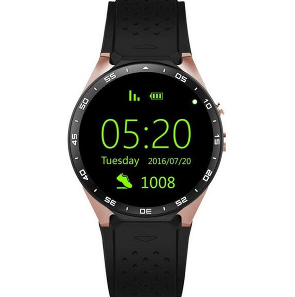 New Luxury Sports Quad Core GPS Bluetooth Smart Watch with Heart Rate WIFI Multiple Enhanced Screen Dials Gesture Control
