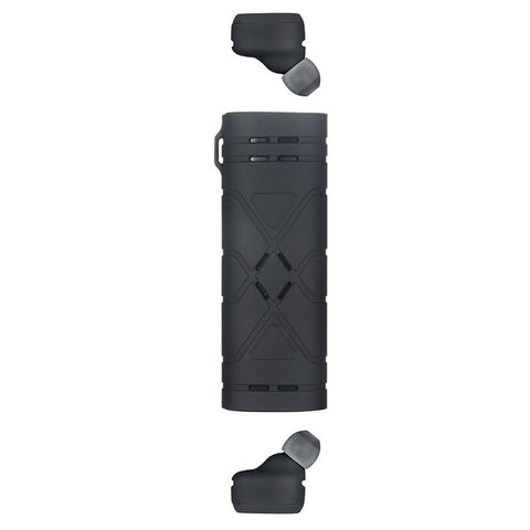 True Wireless Earbuds Mini Stereo Headset with Mic Handsfree Bluetooth 4.2 Earphone Charger Box for iPhone and Andoid
