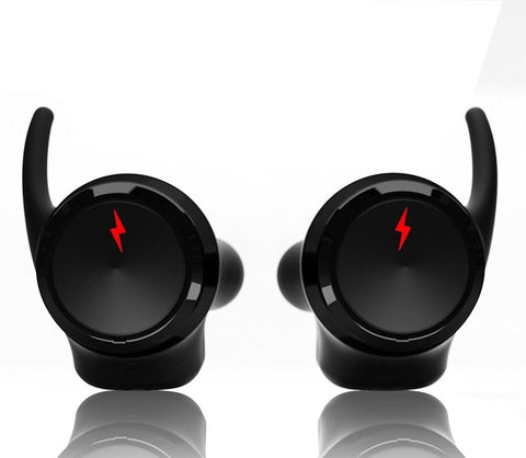 New True Wireless Bluetooth 4.2 Earbuds Sport Headset In-Ear Noise Cancelling Earphone with Surround Sound