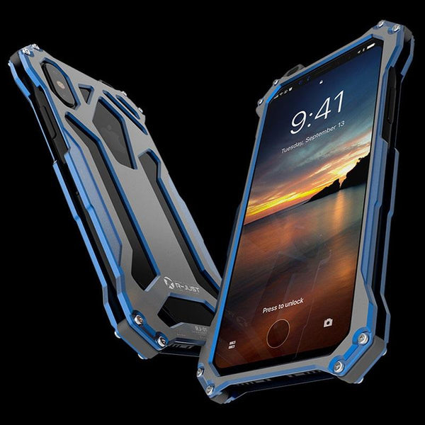 New Premium Ultra Slim Alloy Armor Shell Metal Aluminum Phone Case for iPhone 15 14 13 Pro Max Series