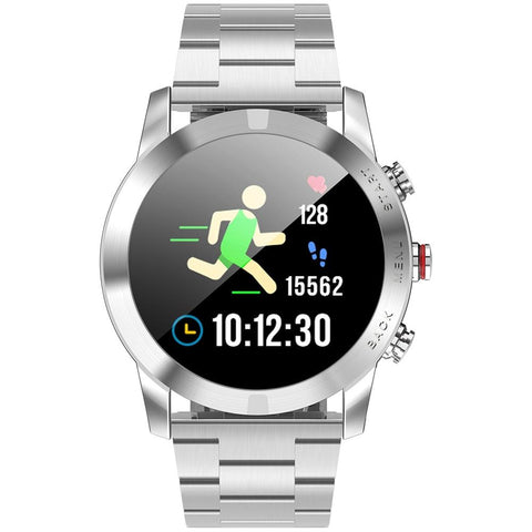 New Smart Watch 1.3'' IP68 Waterproof Bluetooth 4.2 Smartwatch Heart Rate Monitoring Compass Sport Watch For Android iOS