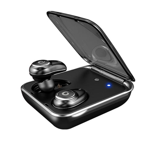New Wireless Sports Bluetooth Earphones Headphones Headset Wireless 3D Stereo Headsets with Power Bank